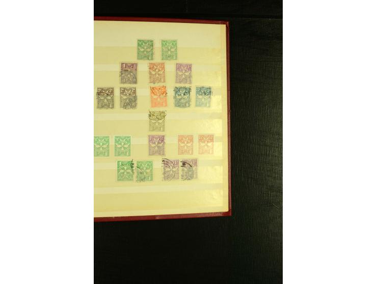 1863/1956, ungebrauchte und gestempelte Partie mit Doubletten, dabei Mi.-Nr. 1, 2 (4), 3 Vorläufer etc.