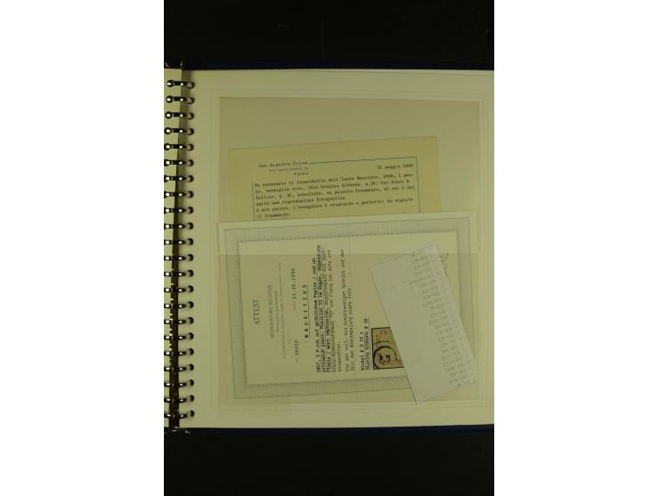1848/1970, postfrische, ungebrauchte und gestempelte Sammlung mit u.a. Mi.-Nr. 3IV (Attest Richter), 4IV (Attest Diena), 5III
