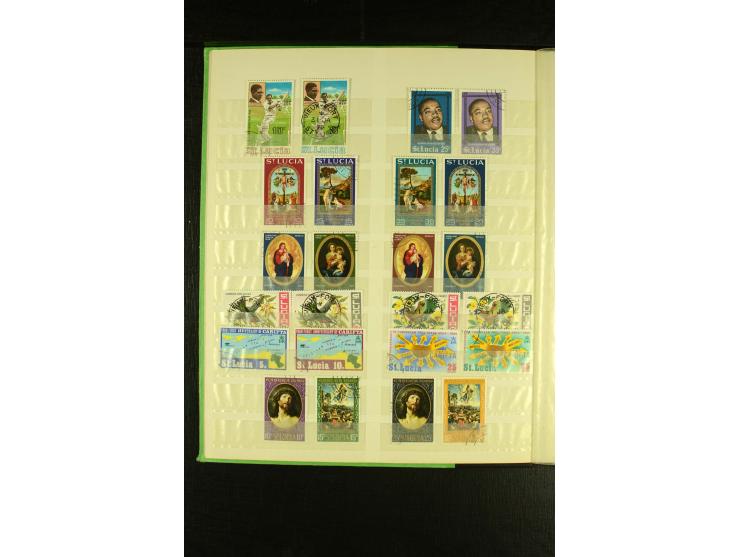 1860/1967 (ca.), postfrische, ungebrauchte und gestempelte Sammlung mit u.a. Mi.-Nr. 1-3, 4-6 etc.
