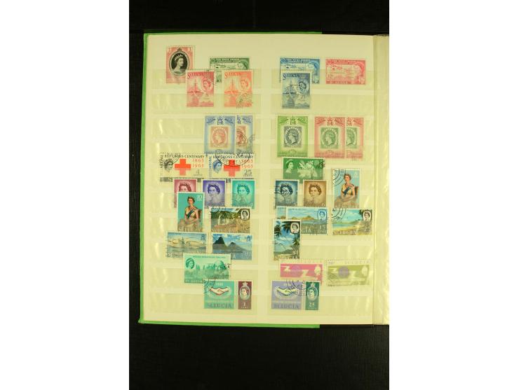 1860/1967 (ca.), postfrische, ungebrauchte und gestempelte Sammlung mit u.a. Mi.-Nr. 1-3, 4-6 etc.