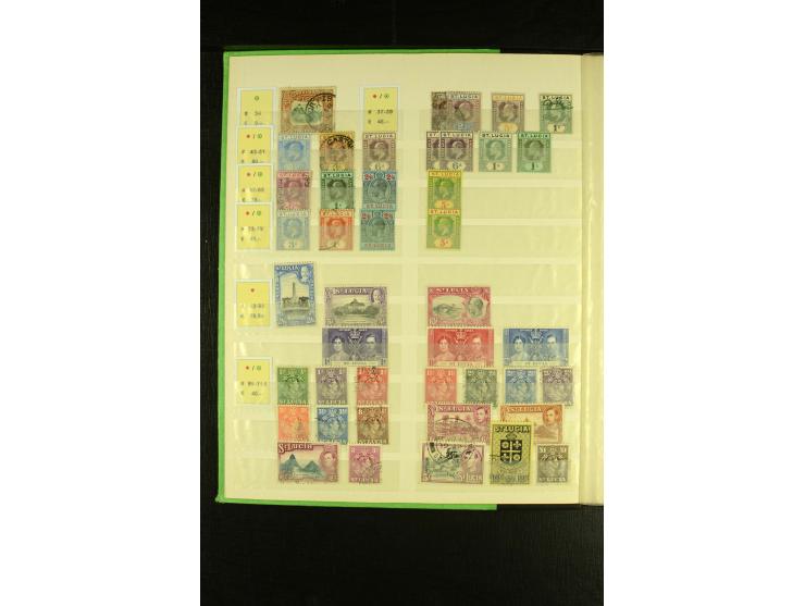 1860/1967 (ca.), postfrische, ungebrauchte und gestempelte Sammlung mit u.a. Mi.-Nr. 1-3, 4-6 etc.