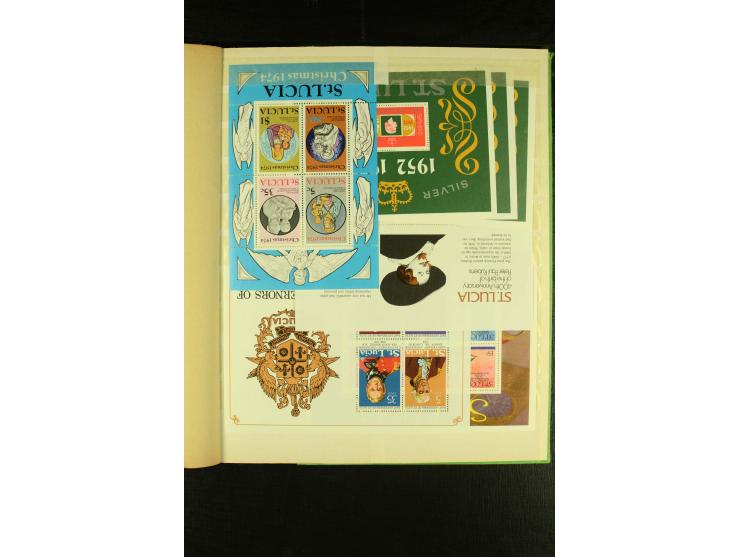 1860/1967 (ca.), postfrische, ungebrauchte und gestempelte Sammlung mit u.a. Mi.-Nr. 1-3, 4-6 etc.