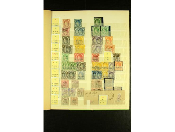 1860/1967 (ca.), postfrische, ungebrauchte und gestempelte Sammlung mit u.a. Mi.-Nr. 1-3, 4-6 etc.