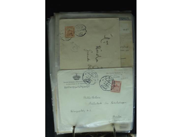 1868/2002, umfangreiche Sammlung von einigen hundert Briefen und Karten, dabei u.a. Mi.-Nr. 15 als EF auf Ortsbrief von Alexa