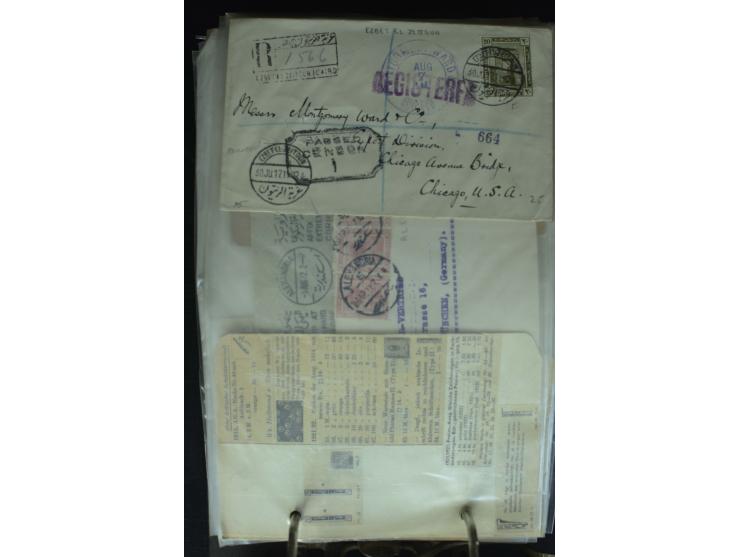 1868/2002, umfangreiche Sammlung von einigen hundert Briefen und Karten, dabei u.a. Mi.-Nr. 15 als EF auf Ortsbrief von Alexa