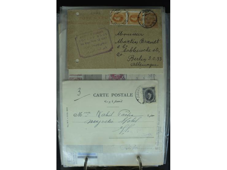 1868/2002, umfangreiche Sammlung von einigen hundert Briefen und Karten, dabei u.a. Mi.-Nr. 15 als EF auf Ortsbrief von Alexa