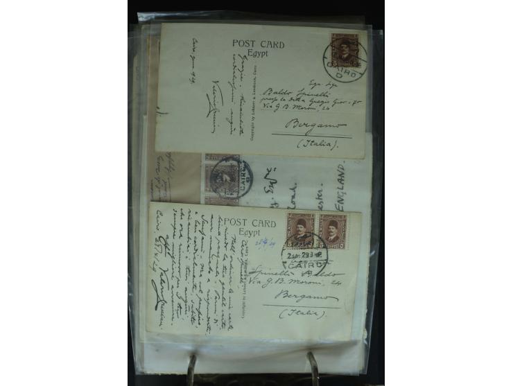 1868/2002, umfangreiche Sammlung von einigen hundert Briefen und Karten, dabei u.a. Mi.-Nr. 15 als EF auf Ortsbrief von Alexa