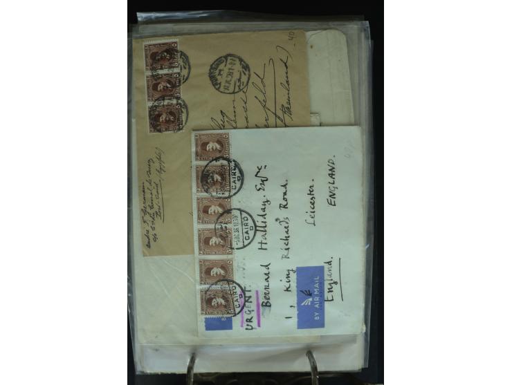 1868/2002, umfangreiche Sammlung von einigen hundert Briefen und Karten, dabei u.a. Mi.-Nr. 15 als EF auf Ortsbrief von Alexa
