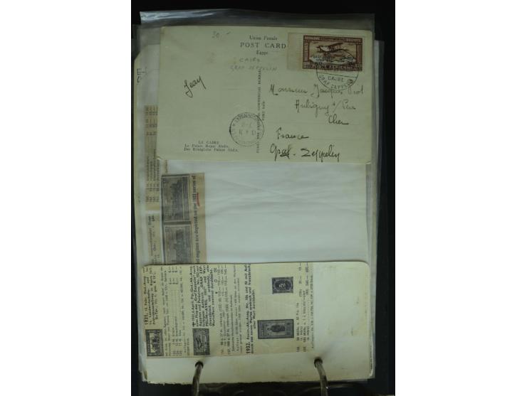1868/2002, umfangreiche Sammlung von einigen hundert Briefen und Karten, dabei u.a. Mi.-Nr. 15 als EF auf Ortsbrief von Alexa