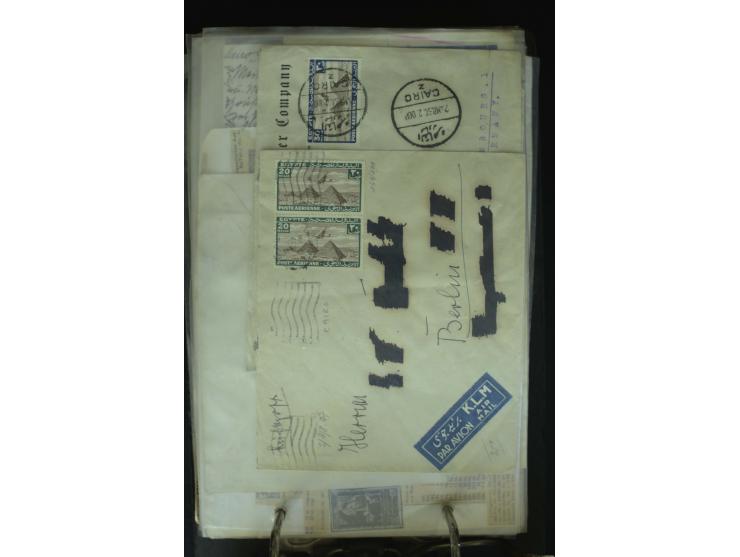 1868/2002, umfangreiche Sammlung von einigen hundert Briefen und Karten, dabei u.a. Mi.-Nr. 15 als EF auf Ortsbrief von Alexa