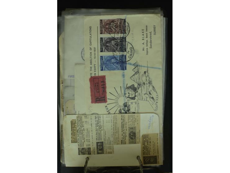 1868/2002, umfangreiche Sammlung von einigen hundert Briefen und Karten, dabei u.a. Mi.-Nr. 15 als EF auf Ortsbrief von Alexa