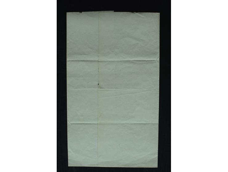 1868/2002, umfangreiche Sammlung von einigen hundert Briefen und Karten, dabei u.a. Mi.-Nr. 15 als EF auf Ortsbrief von Alexa