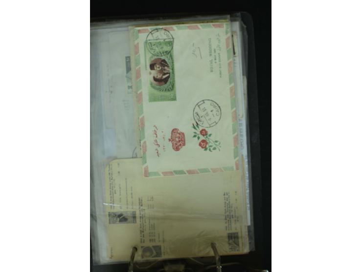 1868/2002, umfangreiche Sammlung von einigen hundert Briefen und Karten, dabei u.a. Mi.-Nr. 15 als EF auf Ortsbrief von Alexa