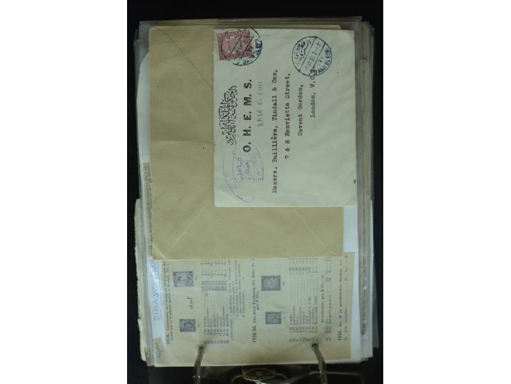 1868/2002, umfangreiche Sammlung von einigen hundert Briefen und Karten, dabei u.a. Mi.-Nr. 15 als EF auf Ortsbrief von Alexa