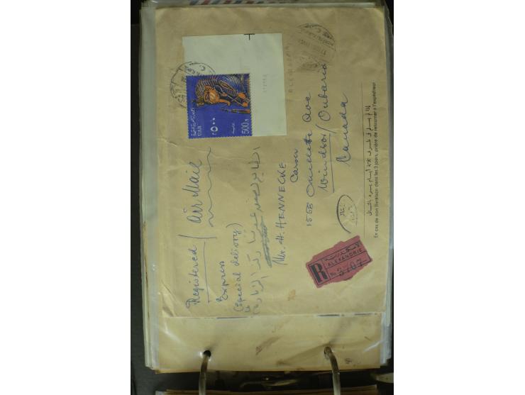 1868/2002, umfangreiche Sammlung von einigen hundert Briefen und Karten, dabei u.a. Mi.-Nr. 15 als EF auf Ortsbrief von Alexa