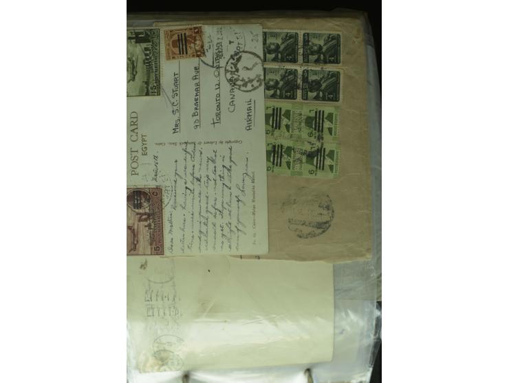 1868/2002, umfangreiche Sammlung von einigen hundert Briefen und Karten, dabei u.a. Mi.-Nr. 15 als EF auf Ortsbrief von Alexa