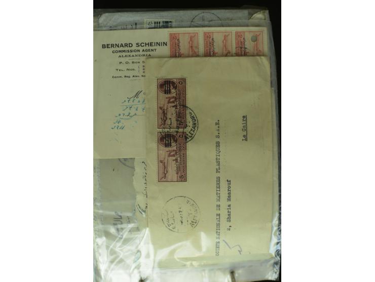 1868/2002, umfangreiche Sammlung von einigen hundert Briefen und Karten, dabei u.a. Mi.-Nr. 15 als EF auf Ortsbrief von Alexa