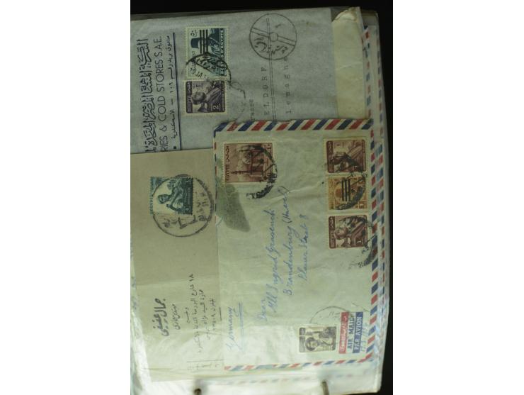 1868/2002, umfangreiche Sammlung von einigen hundert Briefen und Karten, dabei u.a. Mi.-Nr. 15 als EF auf Ortsbrief von Alexa