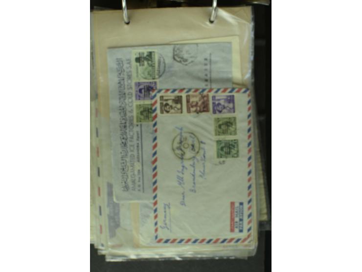 1868/2002, umfangreiche Sammlung von einigen hundert Briefen und Karten, dabei u.a. Mi.-Nr. 15 als EF auf Ortsbrief von Alexa