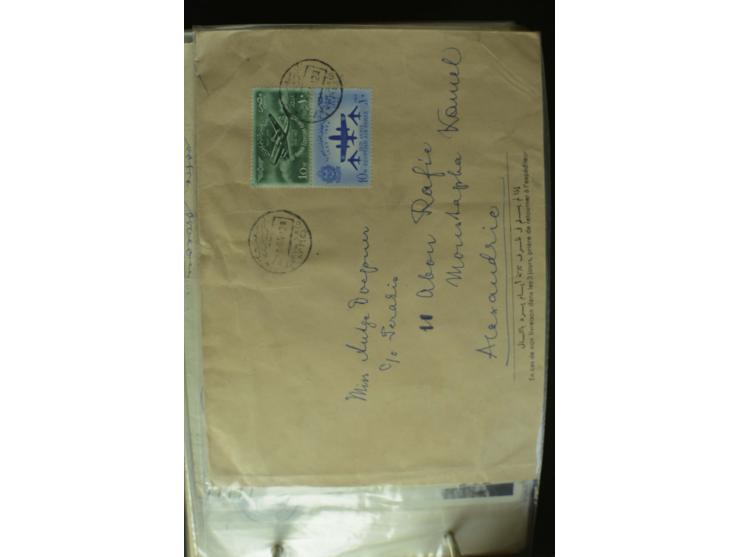 1868/2002, umfangreiche Sammlung von einigen hundert Briefen und Karten, dabei u.a. Mi.-Nr. 15 als EF auf Ortsbrief von Alexa