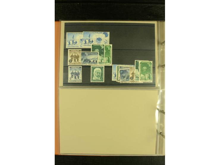 1956/74, postfrische Partie mit TAAF und britischen Gebieten (Mi. ca. 1.840,-)