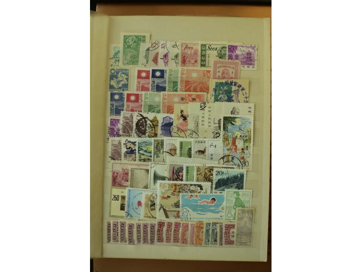 1885/1997 (ca.), postfrische, ungebrauchte und gestempelte Partie, dabei auch Gebiete