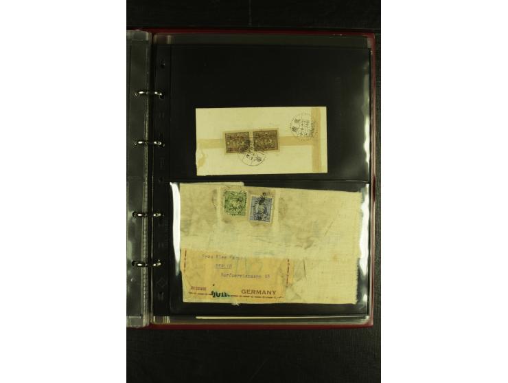 1913/48 (ca.), 85 Briefe und Karten, dabei Reco, Luftpost, viel nach USA und CSR gelaufen