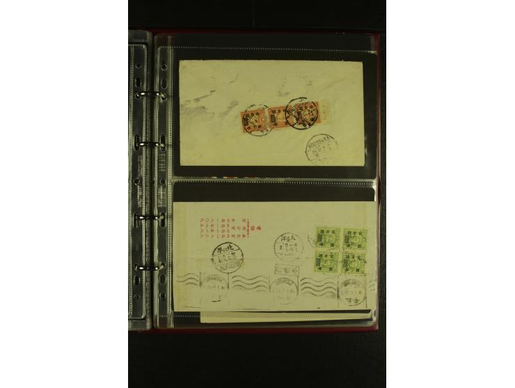 1913/48 (ca.), 85 Briefe und Karten, dabei Reco, Luftpost, viel nach USA und CSR gelaufen