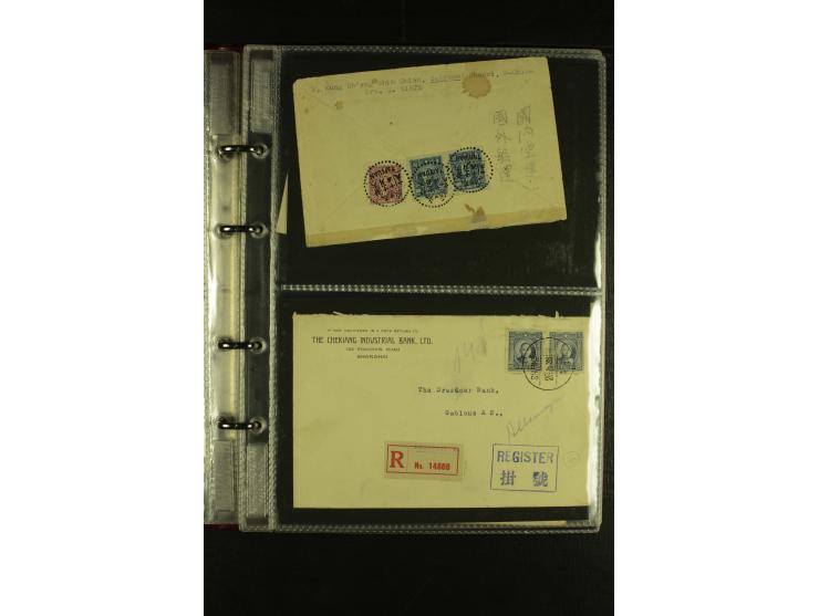 1913/48 (ca.), 85 Briefe und Karten, dabei Reco, Luftpost, viel nach USA und CSR gelaufen