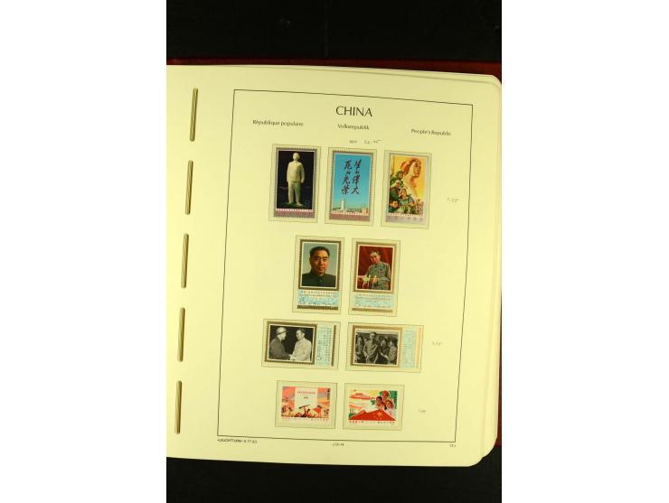 1949/2005, postfrische Sammlung mit u.a. Mi.-Nr. 608-15, 927-34, 948-51, 952-54, 1010-18, 1019, 1025, 1027, 1063-68, 1070-73,