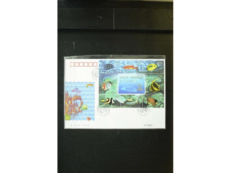 1950/2007, postfrische und gestempelte Partie mit einigen Belegen
