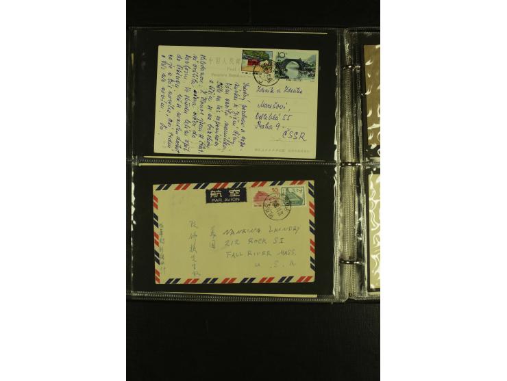 1955/78, Partie Briefen und Karten, dabei Kultur-Revolution