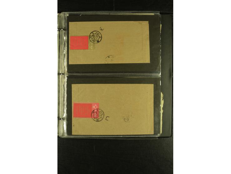 1955/78, Partie Briefen und Karten, dabei Kultur-Revolution