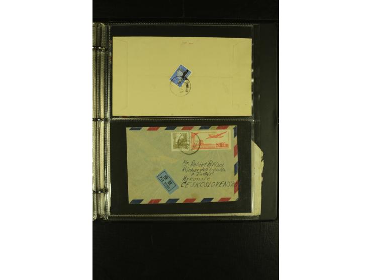 1955/78, Partie Briefen und Karten, dabei Kultur-Revolution