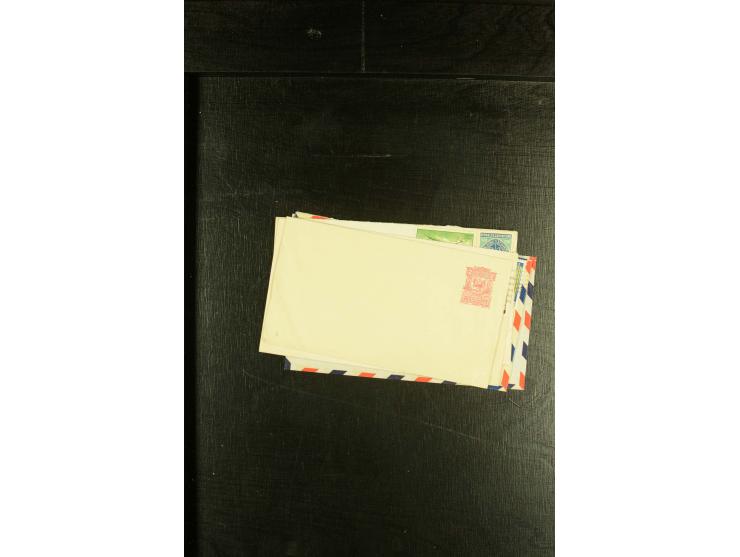 1892/1947, ca. 90 Bedarfsbriefe, ganz überwiegend Kleinformate, dabei Luftpost und Zensuren, R-Briefe etc.