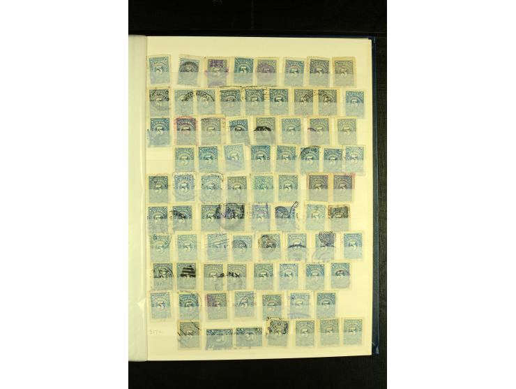 1908/16, Lit. Nacional, interessante ungebraucht/postfrische und getsempelte Partie von insgesamt über 2500 Stück, meist gute