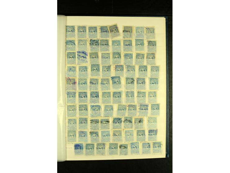 1908/16, Lit. Nacional, interessante ungebraucht/postfrische und getsempelte Partie von insgesamt über 2500 Stück, meist gute