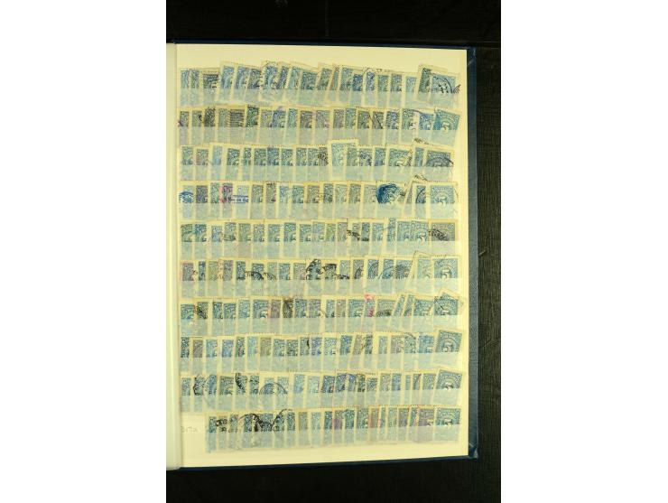 1908/16, Lit. Nacional, interessante ungebraucht/postfrische und getsempelte Partie von insgesamt über 2500 Stück, meist gute