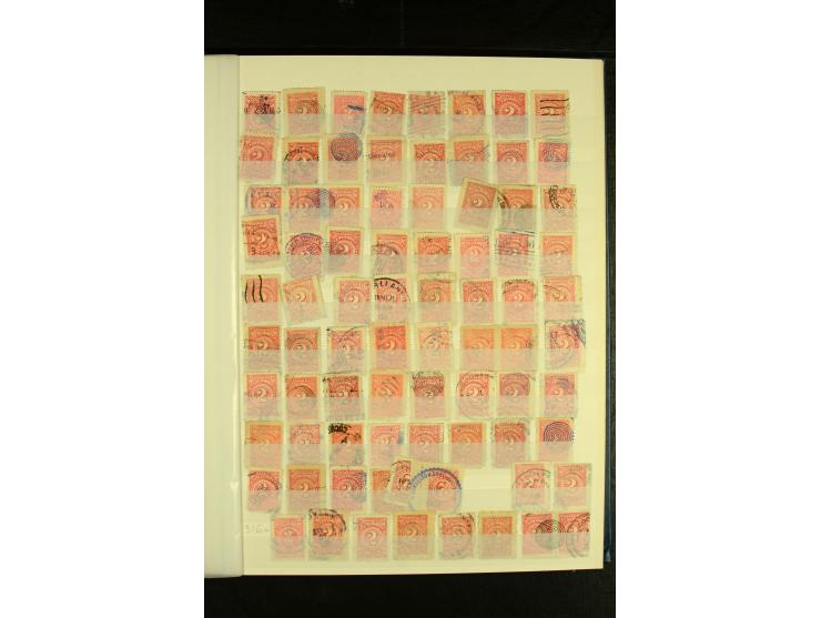 1908/16, Lit. Nacional, interessante ungebraucht/postfrische und getsempelte Partie von insgesamt über 2500 Stück, meist gute