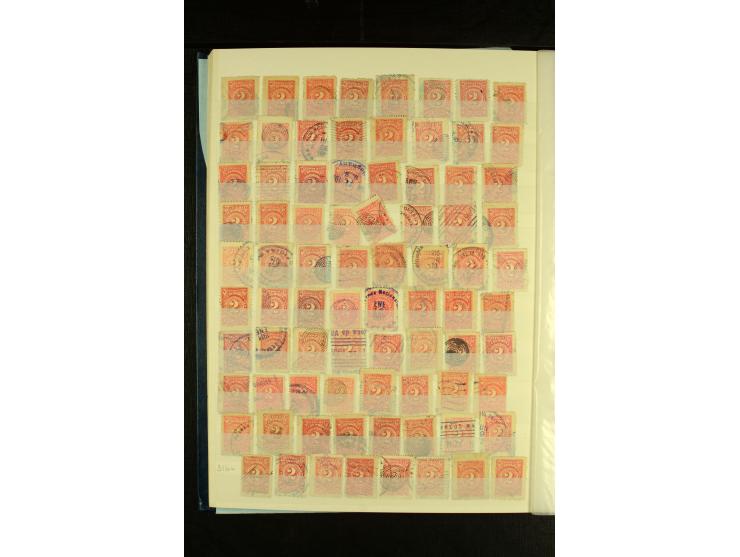 1908/16, Lit. Nacional, interessante ungebraucht/postfrische und getsempelte Partie von insgesamt über 2500 Stück, meist gute