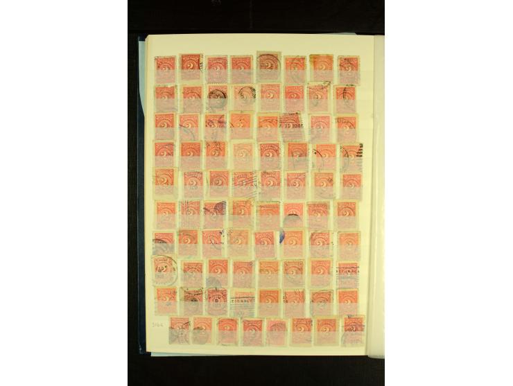 1908/16, Lit. Nacional, interessante ungebraucht/postfrische und getsempelte Partie von insgesamt über 2500 Stück, meist gute
