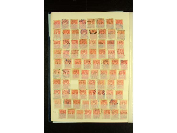 1908/16, Lit. Nacional, interessante ungebraucht/postfrische und getsempelte Partie von insgesamt über 2500 Stück, meist gute