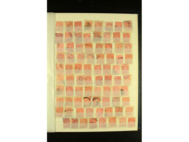 1908/16, Lit. Nacional, interessante ungebraucht/postfrische und getsempelte Partie von insgesamt über 2500 Stück, meist gute
