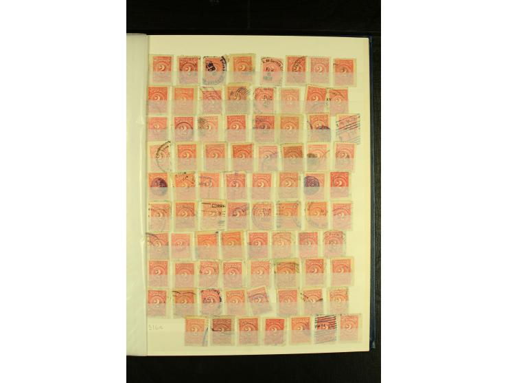 1908/16, Lit. Nacional, interessante ungebraucht/postfrische und getsempelte Partie von insgesamt über 2500 Stück, meist gute