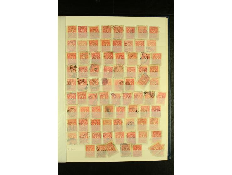 1908/16, Lit. Nacional, interessante ungebraucht/postfrische und getsempelte Partie von insgesamt über 2500 Stück, meist gute