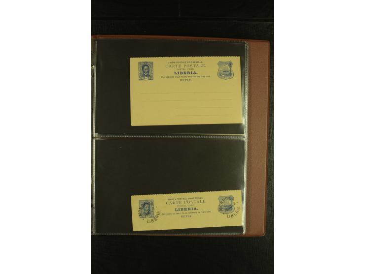 1891/1955, kleine Partie Briefe, Karten und meist Ganzsachen