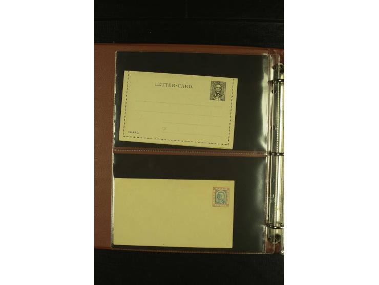 1891/1955, kleine Partie Briefe, Karten und meist Ganzsachen