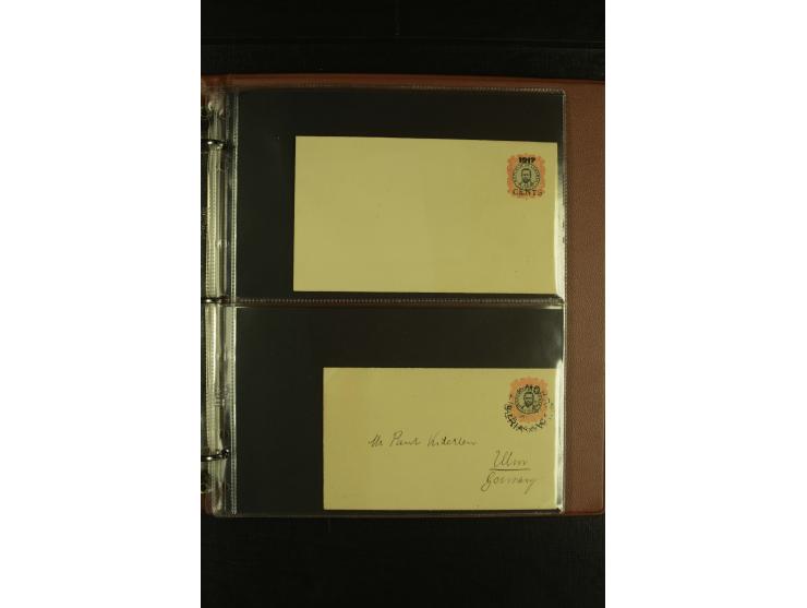 1891/1955, kleine Partie Briefe, Karten und meist Ganzsachen