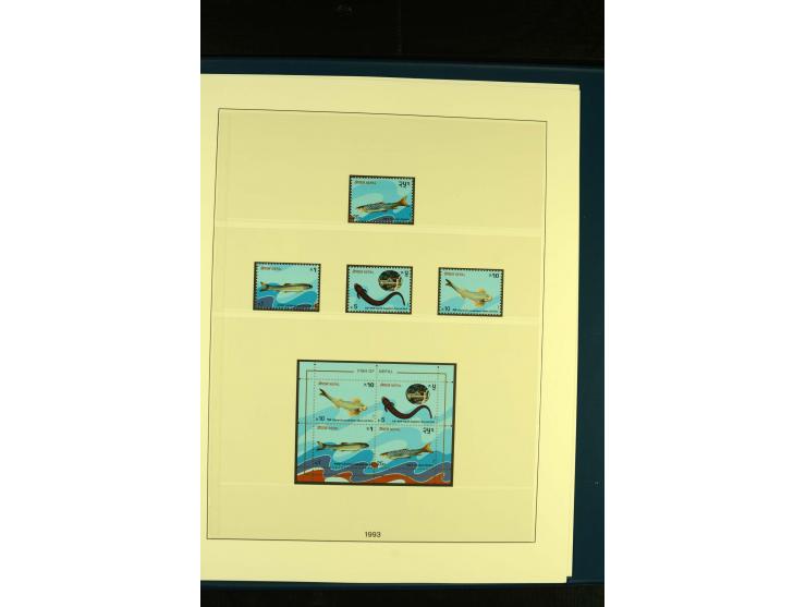 1960/93, postfrische, anscheinend kpl. Sammlung