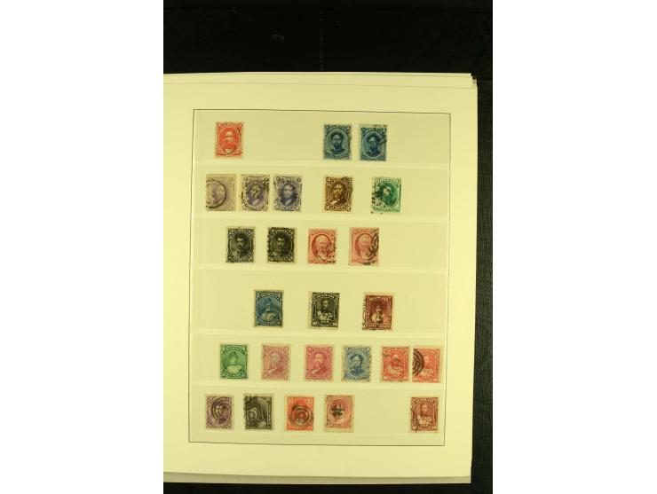  1853/94, ungebrauchte und gestempelte Sammlung, dabei bessere Werte wie Mi.-Nr. 5 gestempelt, Mi.-Nr. 9 und 11 ungebraucht o